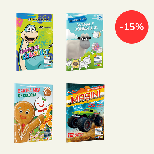 Pachet Promo Cărți de Colorat
