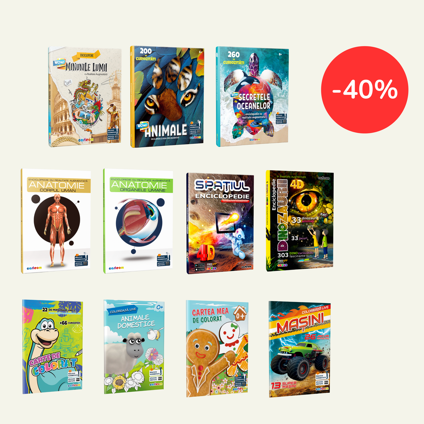 Pachet Toată Colecția Carteom